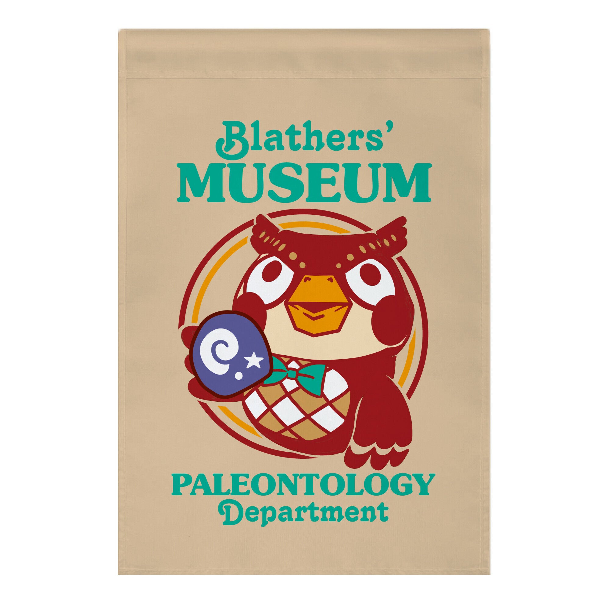 Blathers' Museum Paleontology Department Garden Flag